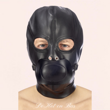 Charger l'image dans la galerie, Le masque de bondage et la cagoule BDSM sont des accessoires parfaits pour accompagner vos séances de plaisir intense.