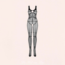 Charger l'image dans la galerie, Découvrez notre nouvelle collection Nataly avec ce body élastique fabriqué en résille souple et élastique de la marque Obsessive au meilleur prix.