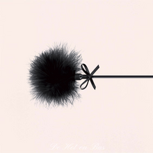 Charger l'image dans la galerie, Le côté plumeau comporte plusieurs petites plumes toutes douces de couleur noir pour des caresses intenses à procurer à votre amoureux.