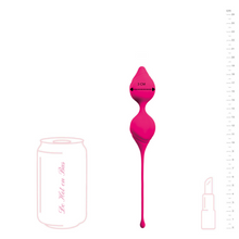 Charger l'image dans la galerie, Ce double boules de geisha en silicone doux dispose de dimensions parfaite.