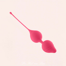 Charger l'image dans la galerie, Les boules de Geisha se présentent sous forme de deux boules reliées par un cordon, il faut les introduire l’une après l’autre, doucement, sans forcer.