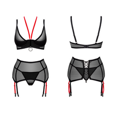 Charger l'image dans la galerie, Un joli bijou avec un cercle assez large est disposé au centre de la poitrine pour un look totalement érotique.