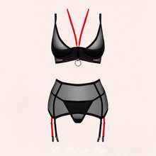 Charger l'image dans la galerie, Les bretelles élastiques du porte-jarretelles sont réglables pour un ajustement de vos bas non autoportants.