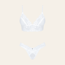 Charger l'image dans la galerie, Ensemble de lingerie 2 pcs dentelle blanche - Heavenlly