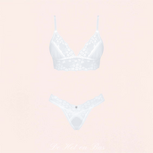 Charger l'image dans la galerie, Ensemble de lingerie 2 pcs dentelle blanche - Heavenlly