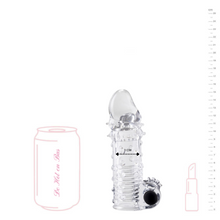 Charger l'image dans la galerie, Achat gaine à pénis de la marque Virgite grossissante, vibrante et stimulante pour couple. Disponible au meilleur prix sur notre loveshop en ligne De Hot en Bas.