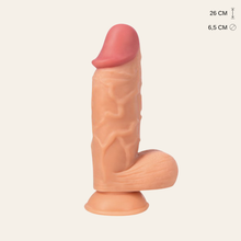 Charger l'image dans la galerie, The Strong est un sextoy de grande taille de la marque Captain Red au dimensions impressionnantes de 26 cm de long et 6.5 cm de diamètre.