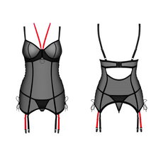 Charger l'image dans la galerie, Le tissu doux au toucher, extensible et éléments en velours.