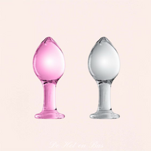 Charger l'image dans la galerie, Vous pouvez choisir le plug anal de la marque Glossy entre le transparent blanc et transparent rose clair.