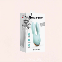 Charger l'image dans la galerie, Votre jouet intime vibromasseur / stimulateur vibrant en silicone doux Hear Me est envoyé dans un joli coffret de la marque Love To Love.