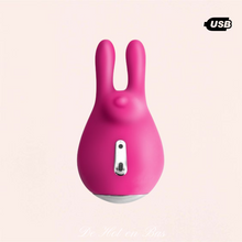 Charger l'image dans la galerie, Stimulateur vibrant rose Bunny Vibe de la marque Yoba pour vos moments coquins.