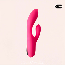 Charger l'image dans la galerie, Le sextoy Dual Vibrator V1 fabriqué en silicone rose sans aucun danger pour le corps est disponible sur notre loveshop en ligne.