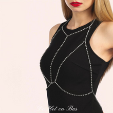 Charger l'image dans la galerie, Bijou de corps en strass argenté de la collection Bijoux pour toi à petit prix.