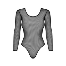 Charger l'image dans la galerie, Vente de body en maille transparent pour femme de la marque Obsessive.
