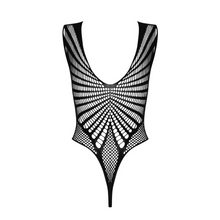Charger l'image dans la galerie, Une jolie maille large de couleur noir pour ce body Béa de la marque Obsessive.