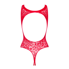 Charger l'image dans la galerie, Body en tissu élastique rouge en taille unique pour un ajustement parfait