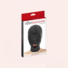Charger l'image dans la galerie, Votre cagoule avec ouverture à la bouche est envoyé dans un carton de la marque Fetish Tentation dans un emballage complétement neutre et sans aucune mention.