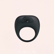 Charger l'image dans la galerie, Le cockring noir Tonguo de la marque Pretty Love fonctionne avec pile.