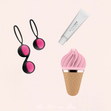 Charger l'image dans la galerie, Le coffret Solo pour elle contient des boules de geisha, un lubrifiant de haute qualité et un stimulateur.
