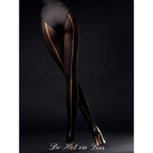 Charger l'image dans la galerie, Achat collant noir opaque pour vos tenues d'hiver les plus sexy.