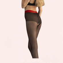 Charger l'image dans la galerie, Achat collant ouvert à l'entrejambe pour femme de la collection Firelight disponible en taille 1, 2, 3 et 4.