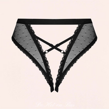 Charger l'image dans la galerie, Magnifique culotte fendu au niveau des jambe et fesse pour un look érotique chic en vente sur notre site en ligne.