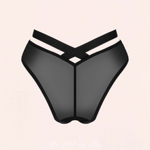 Charger l'image dans la galerie, Un tissu transparent, doux et confortable pour cette culotte Brasica de la marque Obsessive permet à cette lingerie un look parfait !