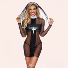 Charger l'image dans la galerie, Déguisement 4 pcs nonne - Sainte