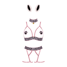 Charger l'image dans la galerie, Une paire de cache-seins avec pattes de chat mignonnes pour un look totalement érotique.