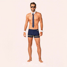 Charger l'image dans la galerie, Découvrez ce déguisement homme sexy de la marque Obsessive pour faire plaisir à votre douce partenaire.