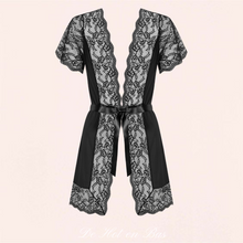 Charger l'image dans la galerie, Vente de déshabillé noir pour femme de la magnifique collection Lana.