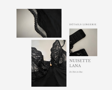 Charger l'image dans la galerie, Détails fins et chic pour cette nuisette de la collection Lana en vente sur notre site en ligne dehotenbas.com
