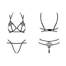 Charger l'image dans la galerie, Achat ensemble de lingerie deux pièces pour femme de la marque Obsessive au meilleur prix. Colis discret envoyé directement chez vous dans un carton totalement neutre.