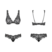 Charger l'image dans la galerie, Cette magnifique lingerie deux pièces est un indispensable de la marque Obsessive.