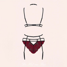 Charger l'image dans la galerie, Les bretelles, sont ajustables pour un ajustement parfait de votre ensemble de lingerie Sugestina.