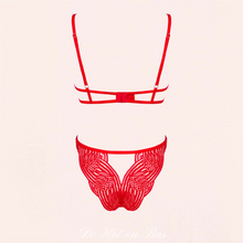 Charger l'image dans la galerie, Le soutien-gorge comporte de deux bretelles réglables et d'une fermeture à agrafes dans le dos réglable à trois niveaux.