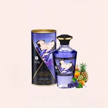 Charger l'image dans la galerie, Cette huile de massage chauffante au fruits exotiques est comestible pour parcourir le corps de votre partenaire.