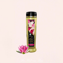 Charger l'image dans la galerie, Une huile de massage de haute qualité pour vos massages sensuels Cœur de Lotus de la marque Shunga.