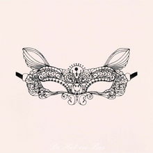 Charger l'image dans la galerie, Loup Cats est un masque de chat avec les oreilles en broderie souple noir.