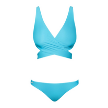 Charger l'image dans la galerie, Vente maillot de bain bleu, 2 pièces de la collection Calvi pour femme.