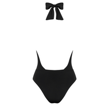 Charger l'image dans la galerie, Le maillot de bain 1 pièce noir est sexy avec un décolleté plongeant sur le devant du maillot de bain Cap Ferret.
