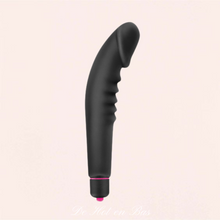 Charger l'image dans la galerie, Wee Wee est un mini vibromasseur noir et rose pour premier sextoy.