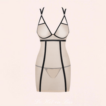 Charger l'image dans la galerie, Vente de nuisette sexy moulante pour femme de la collection Nudelia.
