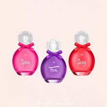 Charger l'image dans la galerie, Vente parfum 3 choix différents pour une odeur délicieuse à votre soirée coquine avec votre partenaire.