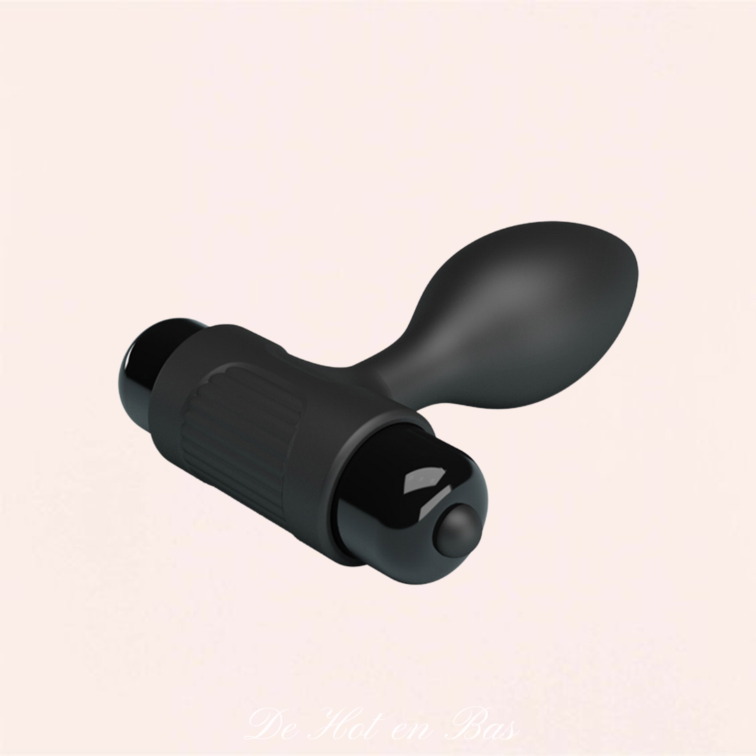 Vente de sextoys et plug anal noir vibrant pour homme et femme – De Hot en  Bas