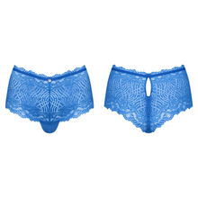 Charger l'image dans la galerie, Dentelle fine, douce et transparente avec des motifs pour un style unique de culotte.