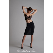 Charger l'image dans la galerie, Achat soutien-gorge bustier en dentelle floral transparent de la collection Inspiration Divine.