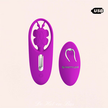 Charger l'image dans la galerie, Ce stimulateur clitoridien pour femme dispose une télécommande pour jouer avec solo ou avec votre partenaire.