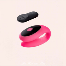 Charger l'image dans la galerie, Plusieurs programmes disponibles pour ce jouet intime pour couple de couleur rose pour femme et homme.