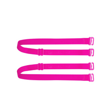 Charger l'image dans la galerie, Une paire d'élastique rose fluo avec le logo de la marque Maison Close.